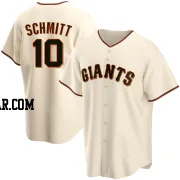 Casey Schmitt Men's San Francisco Giants Cream Replica Home Jersey