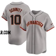 Casey Schmitt Men's San Francisco Giants Gray Limited Away Jersey