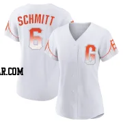 Casey Schmitt Women's San Francisco Giants White Authentic 2021 City Connect Jersey