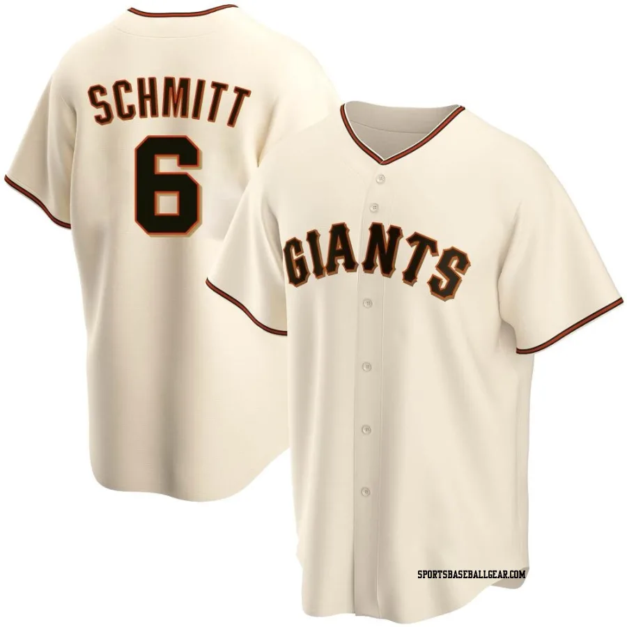 Casey Schmitt Youth San Francisco Giants Cream Replica Home Jersey