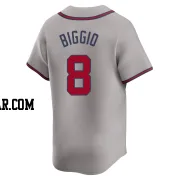 Cavan Biggio Men's Atlanta Braves Gray Limited Away Jersey