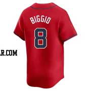 Cavan Biggio Men's Atlanta Braves Red Limited Alternate Jersey