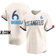 Cavan Biggio Men's Los Angeles Dodgers Cream Limited 2024 City Connect Jersey