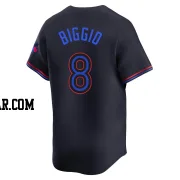 Cavan Biggio Men's Toronto Blue Jays Black Limited 2024 City Connect Jersey