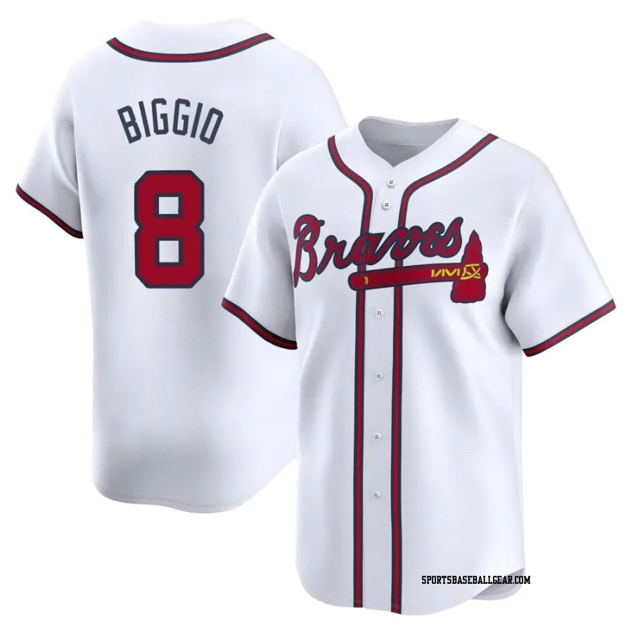 Cavan Biggio Youth Atlanta Braves White Limited Home Jersey