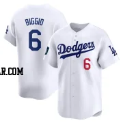 Cavan Biggio Youth Los Angeles Dodgers White Limited 2024 World Tour Seoul Series Home Jersey