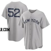 CC Sabathia Men's New York Yankees Gray Replica 2021 Field of Dreams Jersey