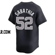 CC Sabathia Men's New York Yankees Navy Limited Alternate Jersey