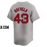 Ceddanne Rafaela Men's Boston Red Sox Gray Limited Away Jersey