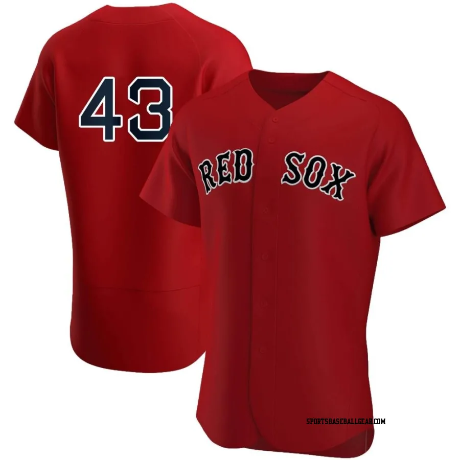 Ceddanne Rafaela Men's Boston Red Sox Red Authentic Alternate Team Jersey