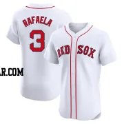 Ceddanne Rafaela Men's Boston Red Sox White Elite Home Jersey