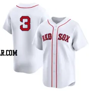 Ceddanne Rafaela Men's Boston Red Sox White Limited 2nd Home Jersey