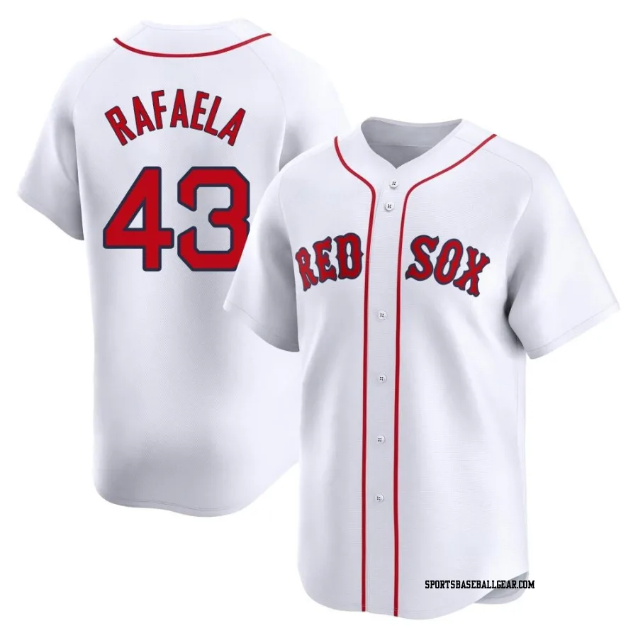 Ceddanne Rafaela Men's Boston Red Sox White Limited Home Jersey