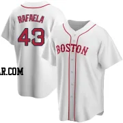 Ceddanne Rafaela Men's Boston Red Sox White Replica Alternate Jersey