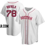 Ceddanne Rafaela Men's Boston Red Sox White Replica Alternate Jersey