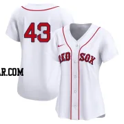 Ceddanne Rafaela Women's Boston Red Sox White Limited 2nd Home Jersey