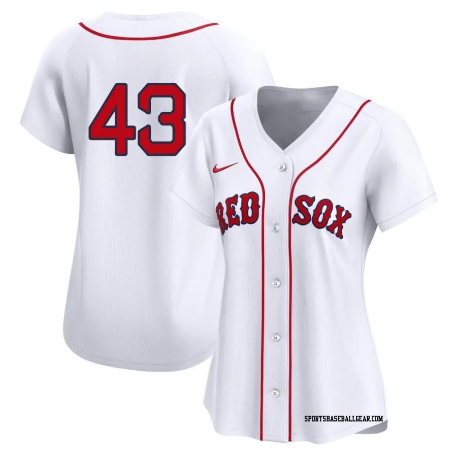 Ceddanne Rafaela Women's Boston Red Sox White Limited 2nd Home Jersey