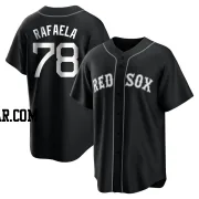 Ceddanne Rafaela Youth Boston Red Sox Black/White Replica Jersey