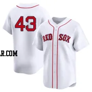 Ceddanne Rafaela Youth Boston Red Sox White Limited 2nd Home Jersey