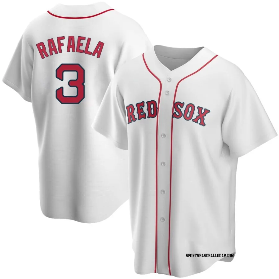 Ceddanne Rafaela Youth Boston Red Sox White Replica Home Jersey