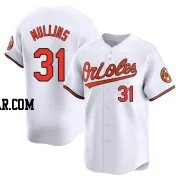 Cedric Mullins Men's Baltimore Orioles White Limited Home Jersey