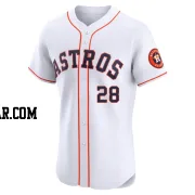 Cesar Cedeno Men's Houston Astros White Elite Home Jersey