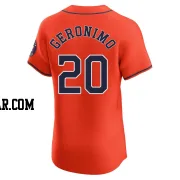 Cesar Geronimo Men's Houston Astros Orange Elite Alternate Vapor Premier Jersey