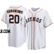 Cesar Geronimo Men's Houston Astros White Replica 2022 World Series Home Jersey