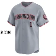 Cesar Hernandez Men's Washington Nationals Gray Limited Road Jersey