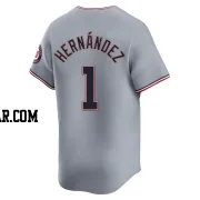 Cesar Hernandez Men's Washington Nationals Gray Limited Road Jersey