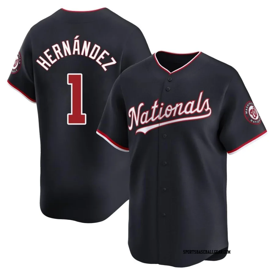 Cesar Hernandez Men's Washington Nationals Navy Limited Alternate Jersey