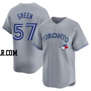 Chad Green Men's Toronto Blue Jays Gray Limited Away Jersey