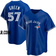 Chad Green Men's Toronto Blue Jays Royal Replica Alternate Jersey