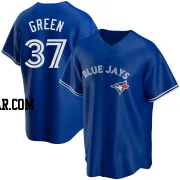 Chad Green Men's Toronto Blue Jays Royal Replica Alternate Jersey