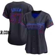 Chad Green Women's Toronto Blue Jays Black Limited 2024 City Connect Jersey