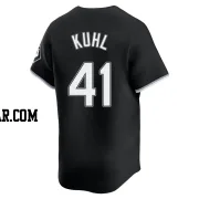 Chad Kuhl Men's Chicago White Sox Black Limited Alternate Jersey