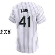 Chad Kuhl Men's Chicago White Sox White Elite Home Jersey