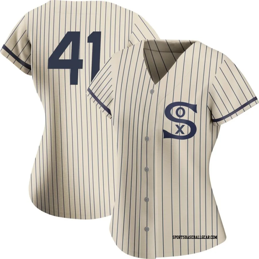 Chad Kuhl Women's Chicago White Sox Cream Replica 2021 Field of Dreams Jersey