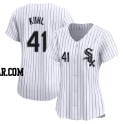 Chad Kuhl Women's Chicago White Sox White Limited Home Jersey