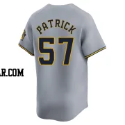 Chad Patrick Men's Milwaukee Brewers Gray Limited Away Jersey