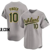 Chad Pinder Men's Oakland Athletics Gray Limited Away Jersey