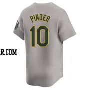 Chad Pinder Men's Oakland Athletics Gray Limited Away Jersey