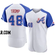 Chadwick Tromp Men's Atlanta Braves White Authentic 2023 City Connect Jersey