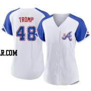 Chadwick Tromp Women's Atlanta Braves White Authentic 2023 City Connect Jersey