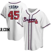 Chadwick Tromp Youth Atlanta Braves White Replica Home Jersey