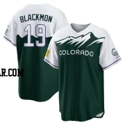 Charlie Blackmon Men's Colorado Rockies Green Replica 2022 City Connect Jersey