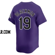 Charlie Blackmon Men's Colorado Rockies Purple Limited Alternate Jersey