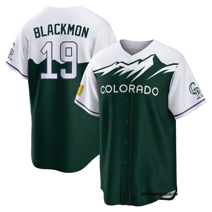 Charlie Blackmon Youth Colorado Rockies Green Replica 2022 City Connect Jersey