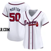 Charlie Morton Women's Atlanta Braves White Limited Home Jersey