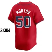 Charlie Morton Youth Atlanta Braves Red Limited Alternate Jersey